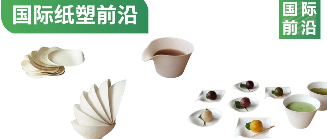 Wasara美到窒息的日本纸浆模塑即弃餐具